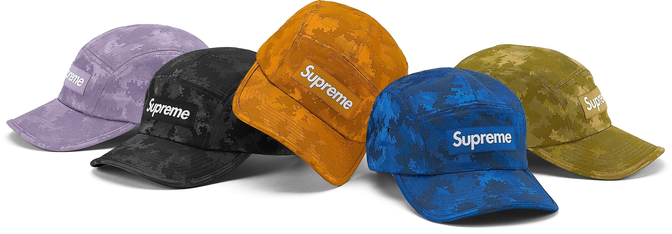 Satin Digi Camo Camp Cap